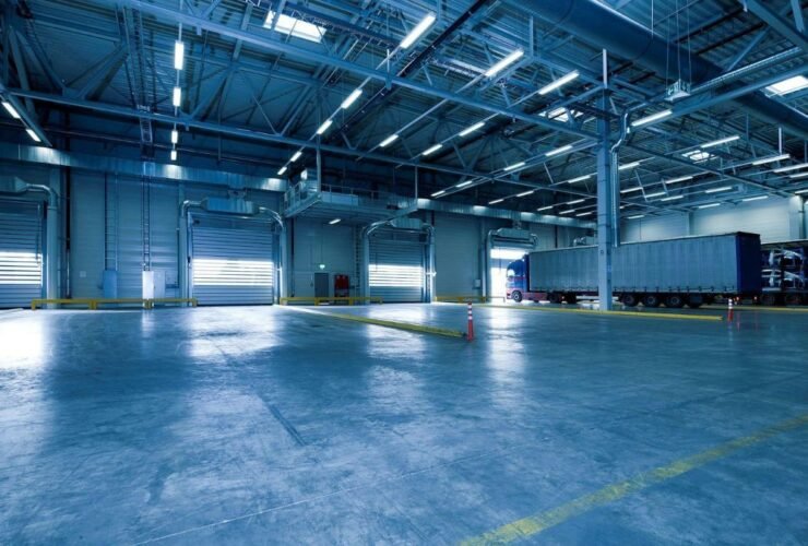 Well-organized industrial facility showing attention to small operational details