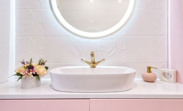 Wall-Mounted Bathroom Vanity
